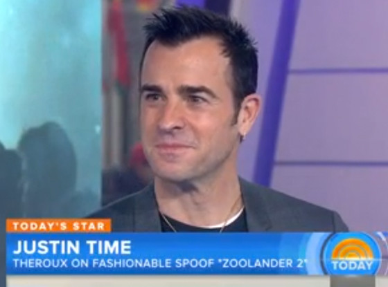 Justin Theroux, Today Show Justin Theroux, Today Show